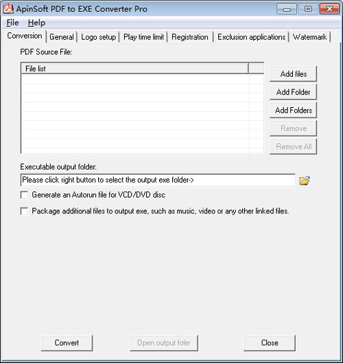 ApinSoft PDF to EXE Converter Pro