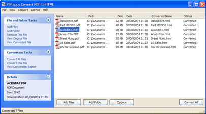 PDFapps Convert PDF to HTMLPDFapps