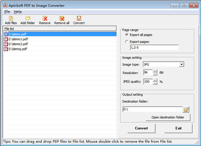 ApinSoft PDF to Image Converter 