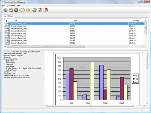 FileInternals Excel Recovery