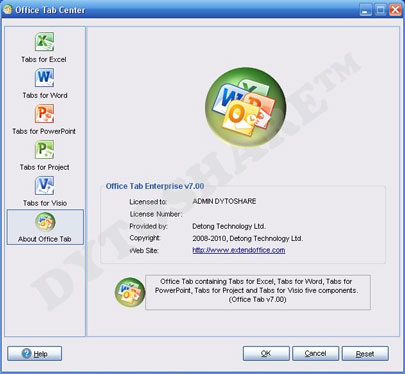 Office Tab