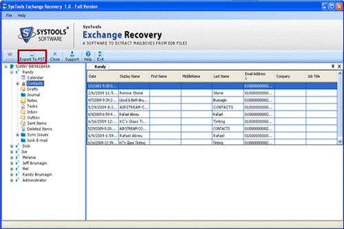 EDB to PST Repair Software