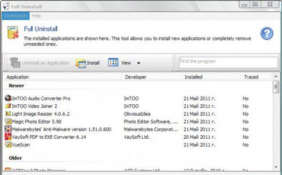 Full Uninstall