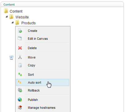 AutoSortMenu