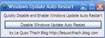 Disable Update Auto Restart