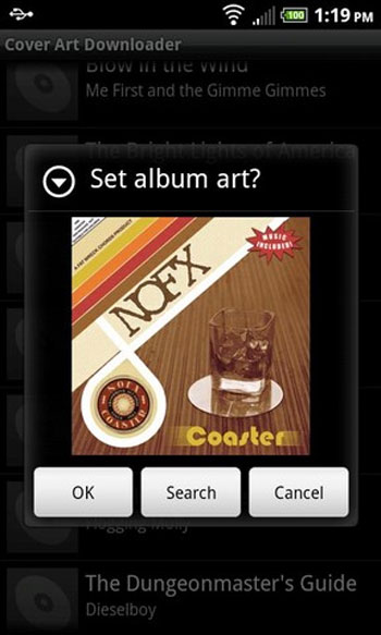 Cover Art Downloader For Android
