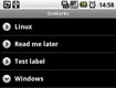 GoMarks for Google Bookmarks (Android)