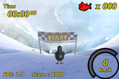 Penguin Skiing 3D For Android