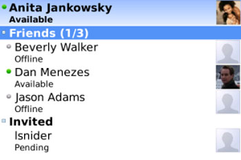 Google Talk for BlackBerry