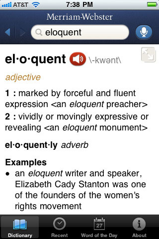 Merriam-Webster Dictionary App