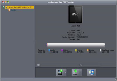 MediAvatar iPad PDF Transfer