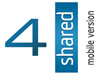 4shared mobile for BlackBerry