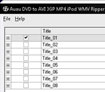 AUAU DVD to AVI 3GP MP4 iPod WMV Ripper