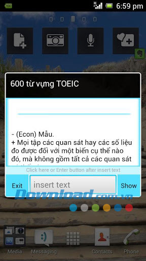 Học từ vựng 600 từ vựng TOEIC for Android