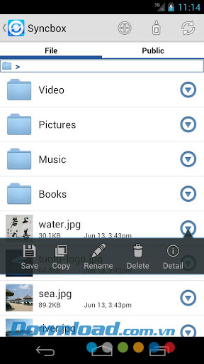 Syncbox for Android