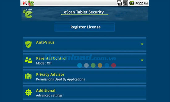 eScan Tablet Security for Android