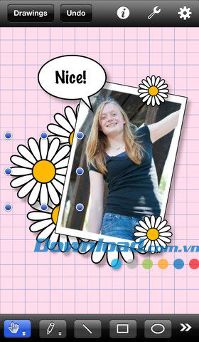 Ứng dụng vẽ tranh tuyệt đẹp Intaglio Sketchpad Lite for iOS