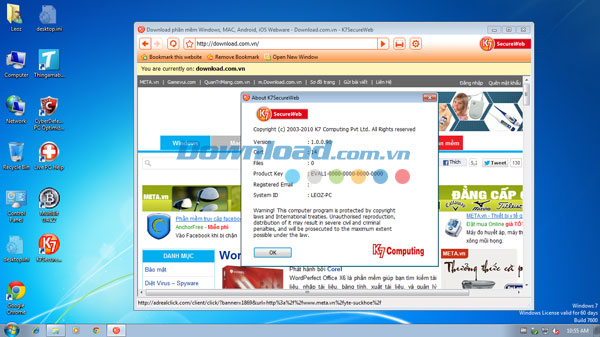 K7 SecureWeb