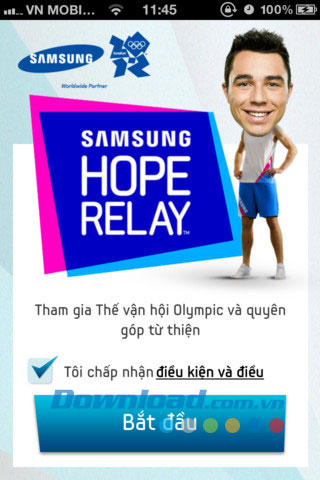 Chạy cùng Samsung for iOS