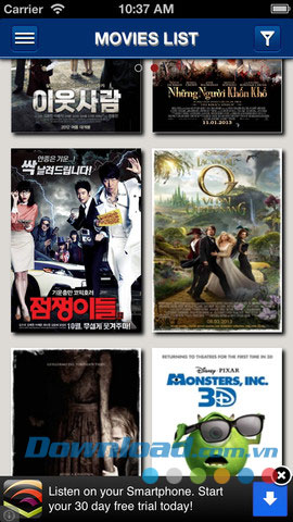 Xinema for iOS