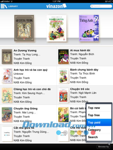 Vinazon for iPad