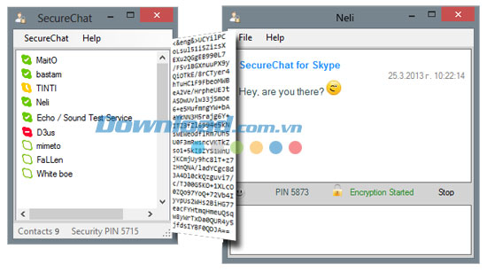 SecureChat for Skype SecureChat for Skype