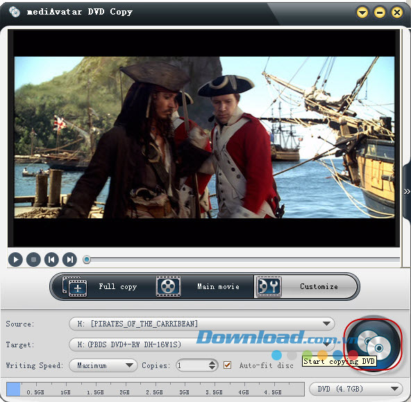 mediAvatar DVD Copy