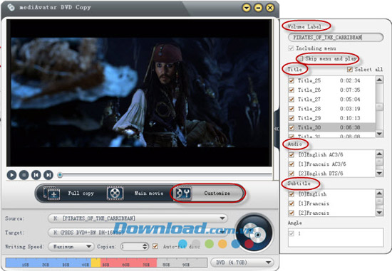 mediAvatar DVD Copy