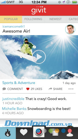 Givit for iOS