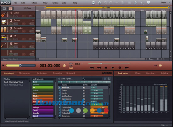 MAGIX Music Maker Rock Edition 4