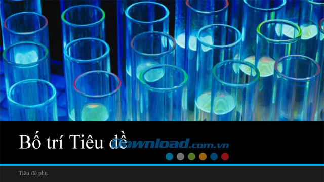 Giao diện mẫu Khoa học thí nghiệm