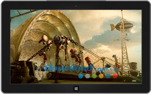 Hình ảnh theme Happiness Factory theme