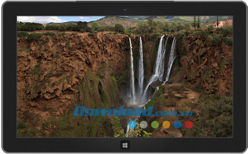 Waterfalls theme
