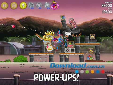 Angry Birds Rio HD trên iPad