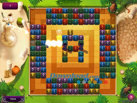 Game tìm cặp 3 giống nhau Stones of Rome