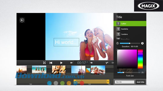 MAGIX Movie Edit Touch