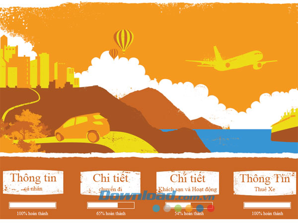 Lập kế hoạch kỳ nghỉ