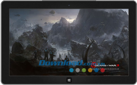 Gears of War 3 Fan Art theme