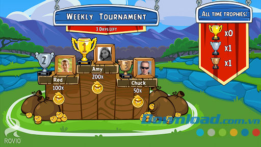 Tham gia thi đấu giải hàng tuần