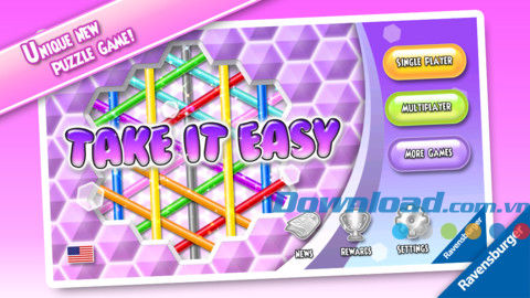 Game giải đố mới hấp dẫn Take It Easy for iOS