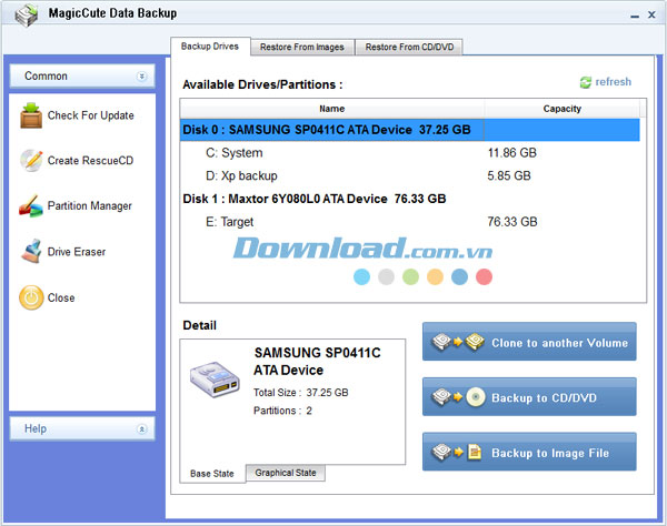 MagicCute Data Backup 