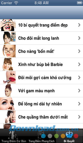 Hướng dẫn trang điểm for iOS