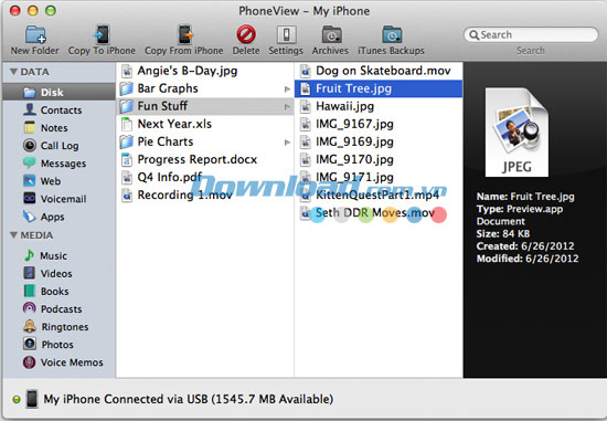 PhoneView for Mac