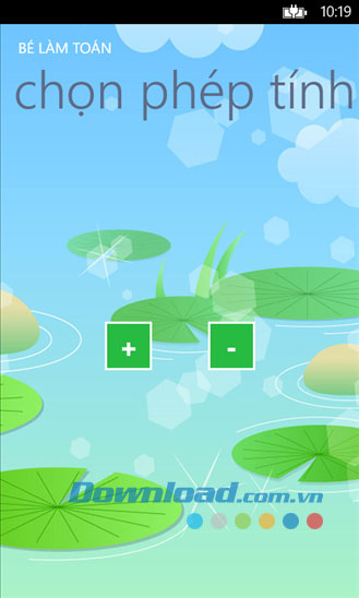Bé làm toán for Windows Phone