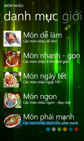 Món nhậu for Windows Phone