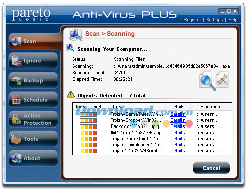 ParetoLogic Anti-Virus  PLUS