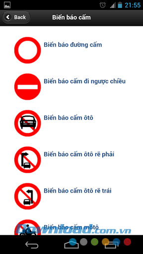 Biển báo giao thông for Android