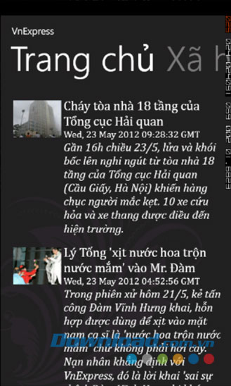 V-News for Windows Phone