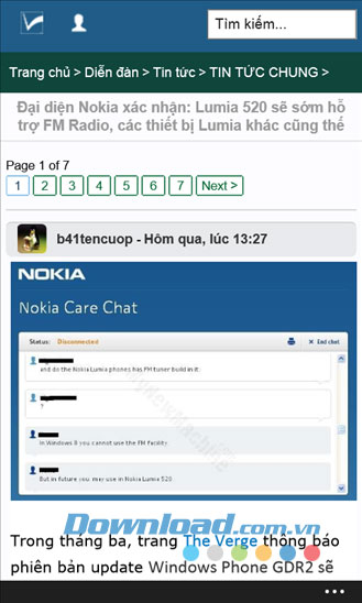WinphoneViet for Windows Phone
