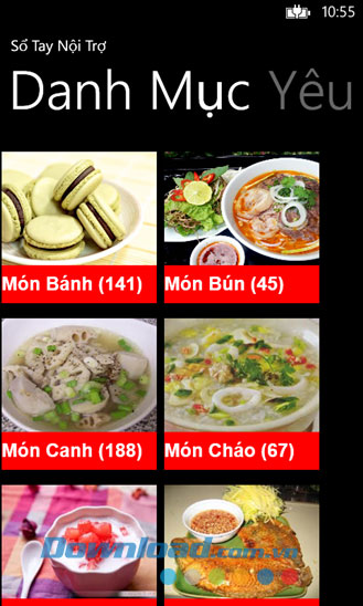 Sổ tay nội trợ for Windows Phone